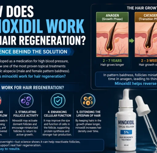 minoxidil foam for hair regrowth