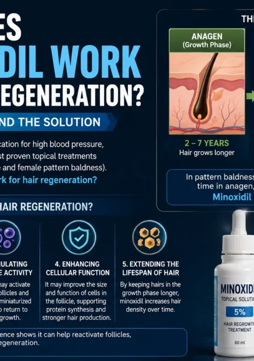 minoxidil foam for hair regrowth