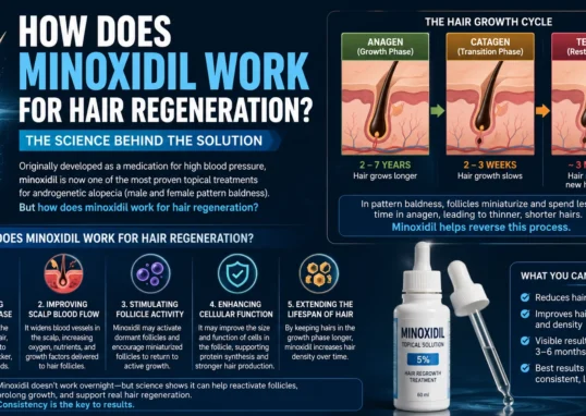 minoxidil foam for hair regrowth