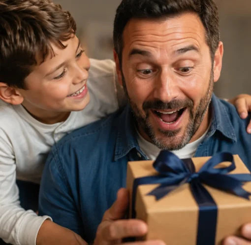 Father's Day gift surprise moment