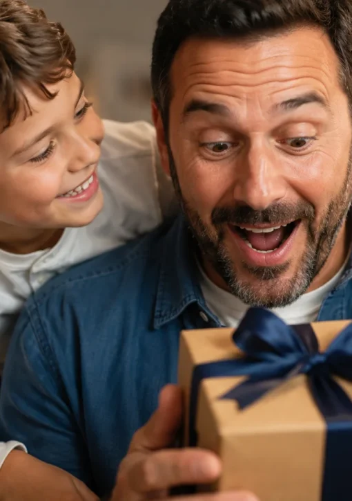 Father's Day gift surprise moment