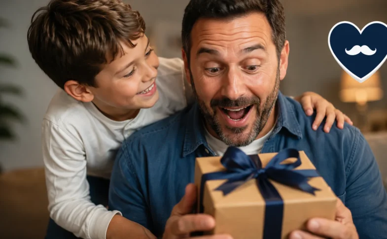 Father's Day gift surprise moment
