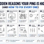 lower ping better game