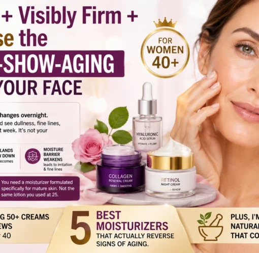 moisturiser at 40
