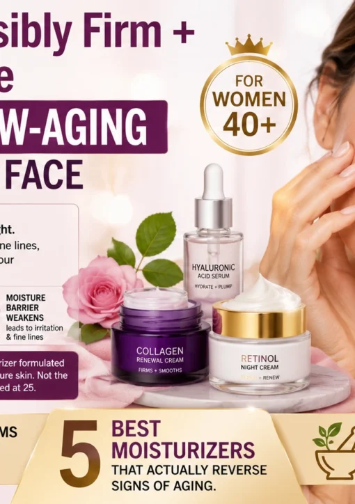 moisturiser at 40