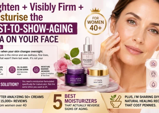 moisturiser at 40