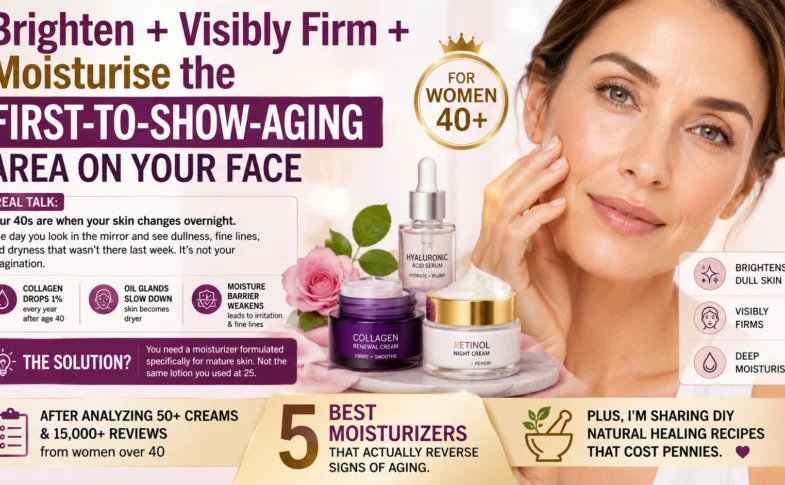 moisturiser at 40