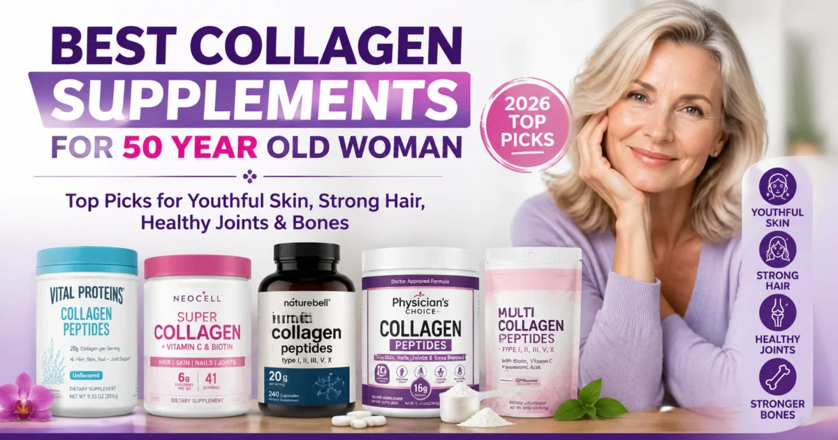 Best collagen supplements for women 50+