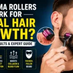 Do dermarollers help grow facial hair?