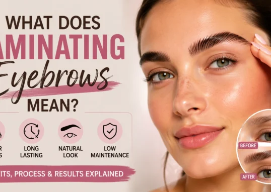 Eyebrow lamination explained: benefits & results