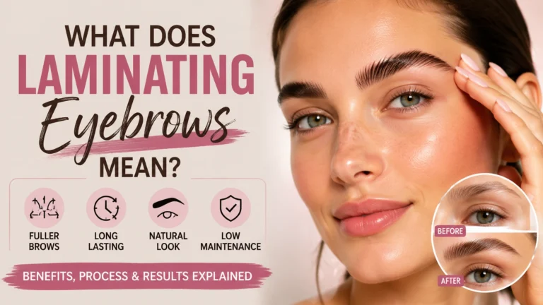 Eyebrow lamination explained: benefits & results