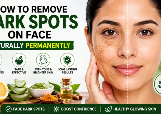 How to fade dark spots naturally