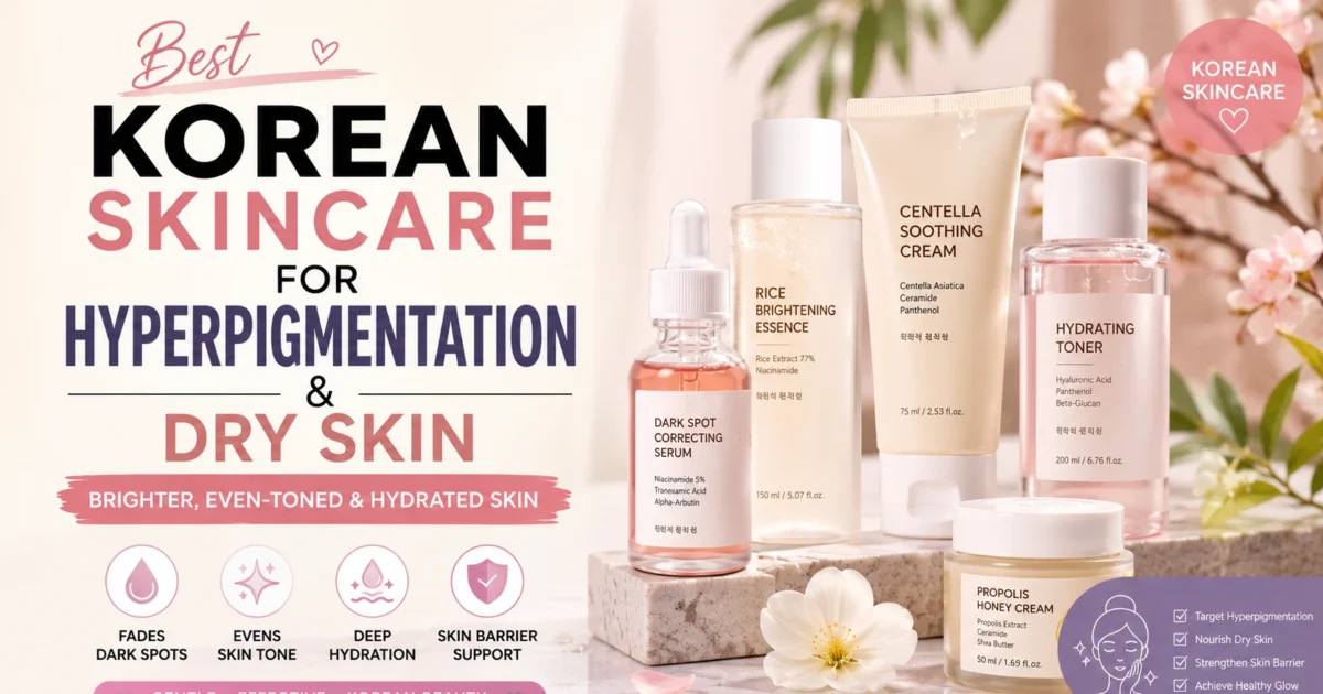 Korean skincare for even skin