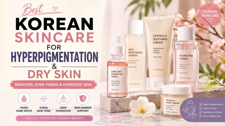 Korean skincare for even skin
