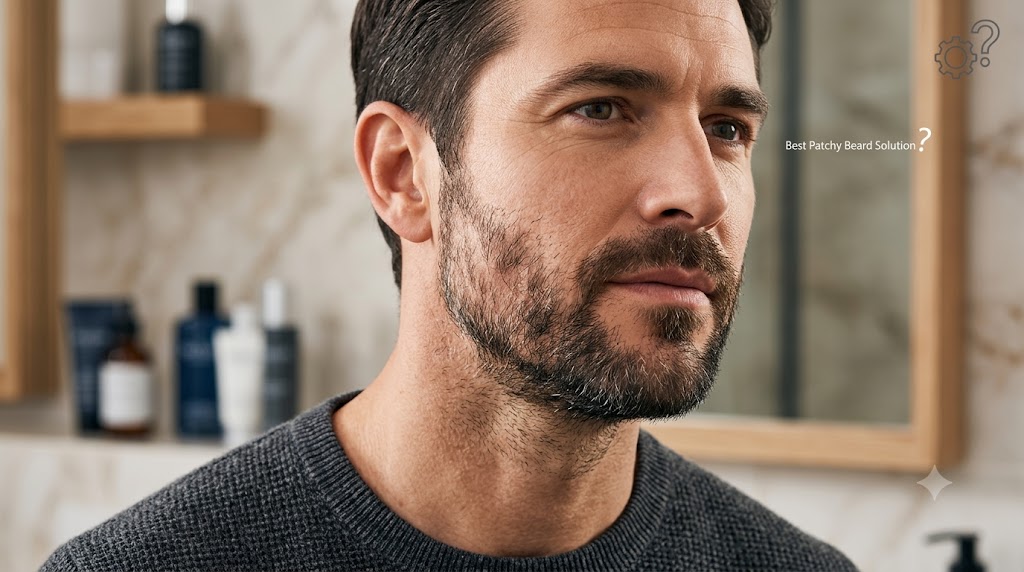 patchy beard solution